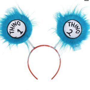 NEW- Dr. Seuss Thing 1 & Thing 2 Headband